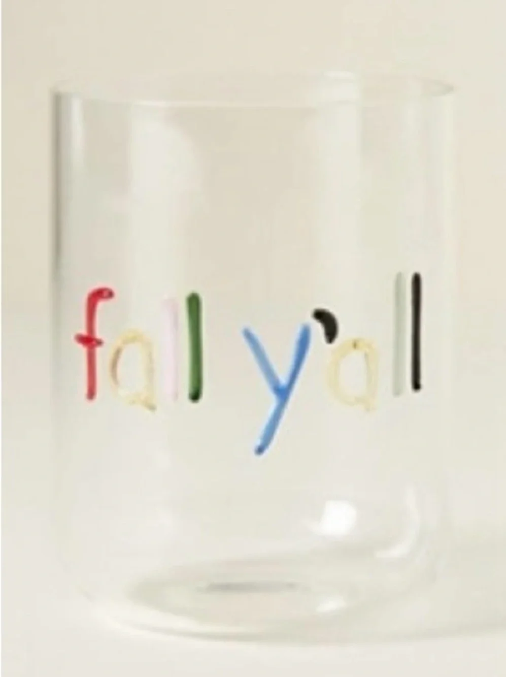 Anthropologie Love Notes Juice Glasses—Set of 2